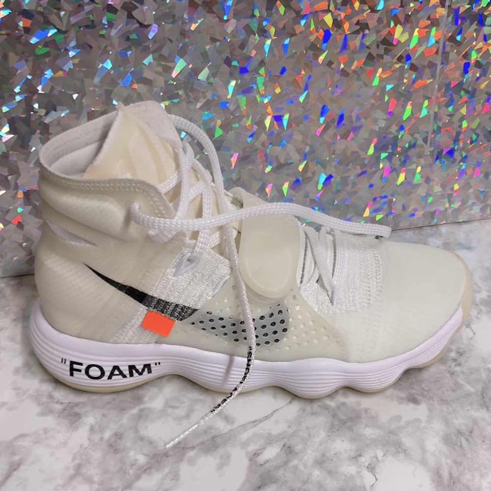Off-White Nike React Hyperdunk 2017 Flyknit Sneak… - image 2